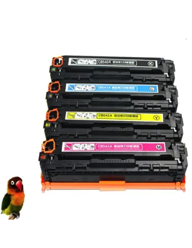 HP CB540-CB541-CB542-CB543 Pack 8 TONERS HP CP1215 CP1515 CM1312