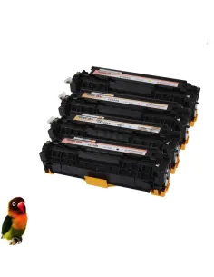 HP CC530A/1/2/3 HP 304A PACK 4 toner compatibles HP CM2320 CM2720 CP2020 CP2025