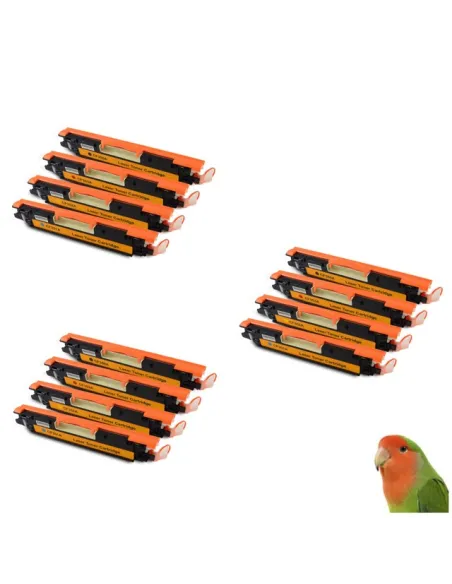 HP CF350 - CF351 - CF352- CF353 pack 4 tóners compatibles 