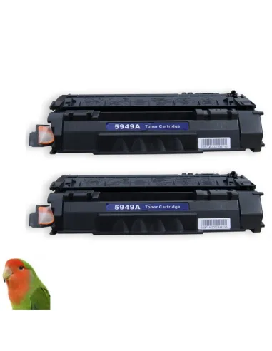 Q5949A /49A pack 2 Toner hp q5949a compatible hp laserjet 1160 - 1320 series 