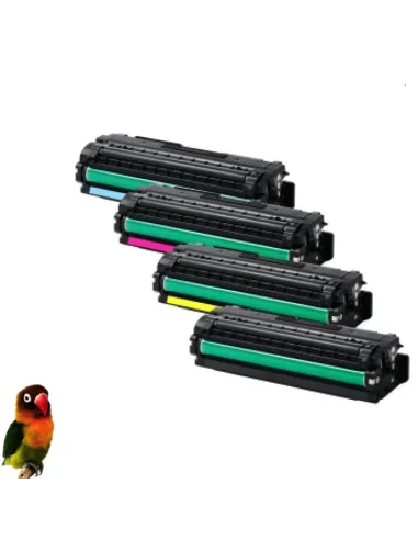 Pack 4 toner compatibles para SAMSUNG CLP680 / CLX6260 CLT-5062S
