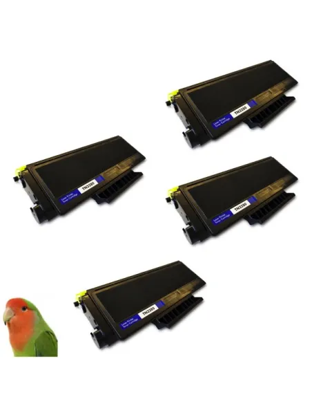 4 Toner compatible para Brother TN3280 HL5340/HL5350/DCP8085/MFC8880/MFC8370