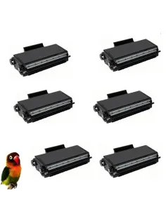 6 Toner compatible para Brother TN3280 HL5340/HL5350/DCP8085/MFC8880/MFC8370