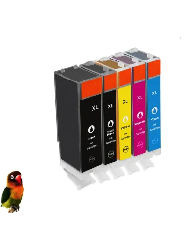 5 x Canon Pixma MG5750 MG5752 MG6850 MG6851 MG6852 MG6853 MG7750 PGI570 CLI571