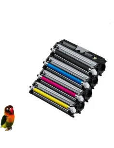 pack 4 toner compatibles  para MagiColor 1600W 1650en end endt 1680mf 1690mf