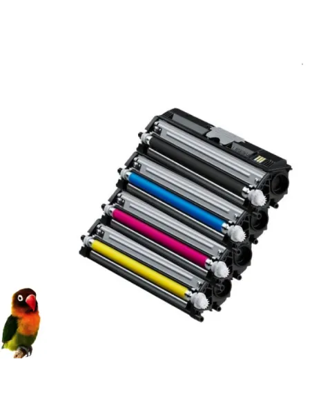 pack 4 toner compatibles  para MagiColor 1600W 1650en end endt 1680mf 1690mf