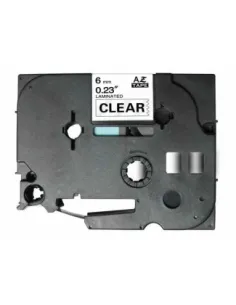 BROTHER TZE-111 NEGRO / TRANSPARENTE CINTA ROTULADORA compatible  TZ-111