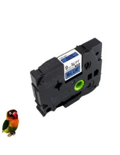 Brother TZE-521 NEGRO / AZUL CINTA ROTULADORA COMPATIBLE TZ-521