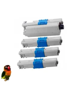4 TONER OKI EXECUTIVE ES3452 MFP / ES5431 DN / ES5462 MFP compatibles