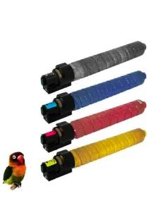 PACK 4 TONERS para Ricoh Aficio MP C3002 / MP C3502 compatibles