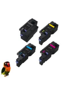 DELL E525W PACK 4 TONERS COMPATIBLES
