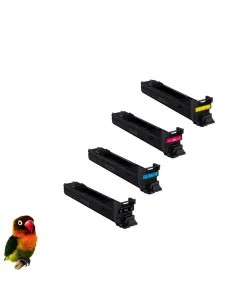 KONICA MINOLTA BIZHUB C20 / C20P  PACK 4 TONER COMPATIBLES 