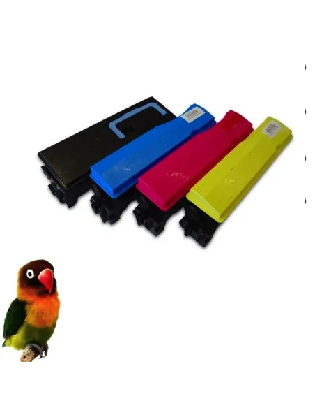 TK-570 PACK 4 Toner Compatibles (BK-C-M-Y) Kyocera para FS-C5400