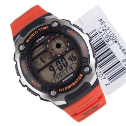 Reloj Casio World Time AE-2100W-4A