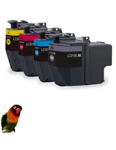 Tinta para Brother LC3219/LC3217 NEGRA MFC J5330DW J5335DW J5730DW J5930DW J6530DW