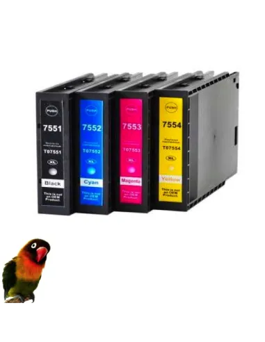 T7561/T7551 x EPSON WF6530 8010 8510 8590 NEGRO