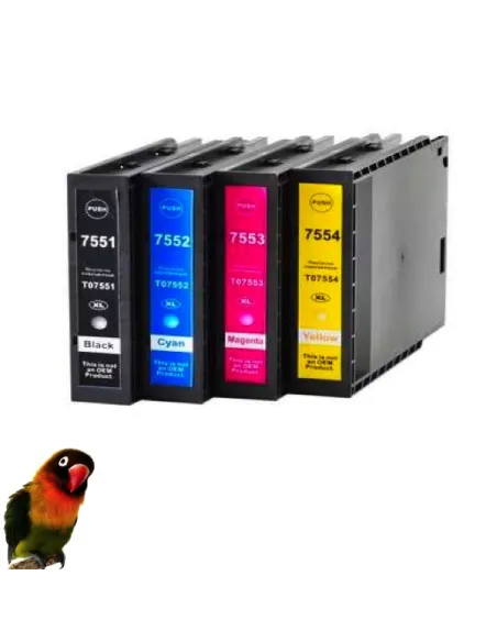T7561/T7551 x EPSON WF6530 8010 8510 8590 NEGRO