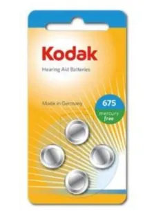 PILAS AUDIFONO KODAK 1.45V K675ZA