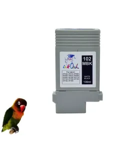 CANON PFI-102BK NEGRO tinta compatible IPF500 IPF510 IPF600 IPF6000 IPF610 IPF650 IPF700 IPF710 ....