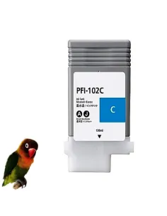 CANON PFI-102BK NEGRO tinta compatible IPF500 IPF510 IPF600 IPF6000 IPF610 IPF650 IPF700 IPF710 ....