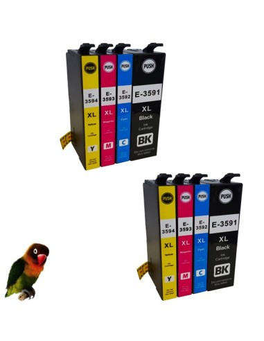 Tinta Negra x EPSON T3591 / T3581 (35XL)  WF4720 WF4725  WF4730 WF4735 WF4740