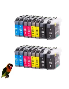 LOT 8 x LC529xl /LC525XL  compatibles DCP-J100 / DCP-J105 / MFC-J200