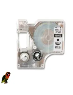 DYMO D1 40913 NEGRO / BLANCO CINTA ROTULADORA COMPATIBLE S0720680