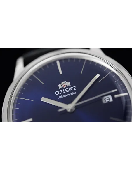 reloj hombre automático Orient Bambino FAC0000DD dial azul correa cuero