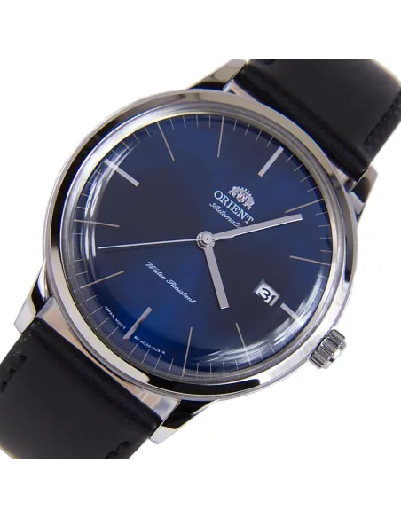 reloj hombre automático Orient Bambino FAC0000DD dial azul correa cuero