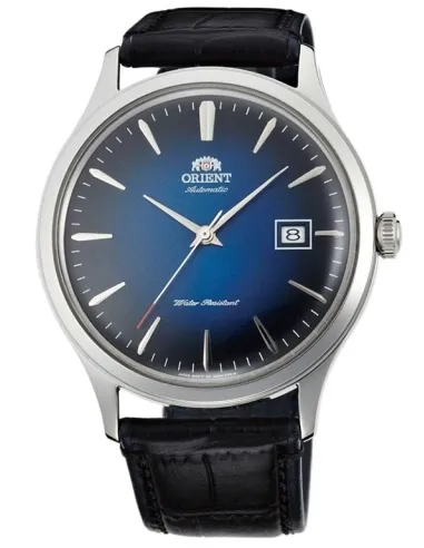 reloj hombre automático Orient Bambino FAC08004D dial azul cuero