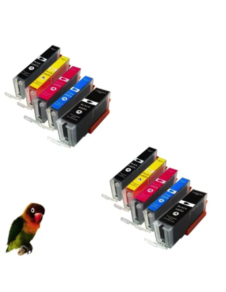 pack 5 tintas compatibles x CANON PIXMA TR7550 TR8550 TS6150 TS6151