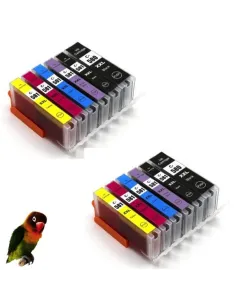 pack 12 tintas compatibles x CANON PIXMA  TS8150 TS8240 TS9150 TS8250