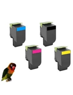 Toner compatible CIAN con Lexmark CX317 CX417 CS317 / CS417 / CS517