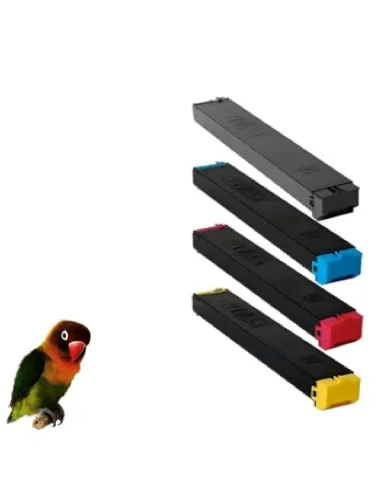 4 Toner compatibles con Sharp MX-2010U, MX-2310F, MX-2310N, MX-2310, MX-2310U, MX-2614N, MX-3111U, MX-3114N