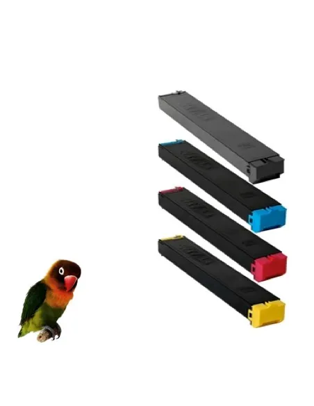 4 Toner compatibles con Sharp MX-2010U, MX-2310F, MX-2310N, MX-2310, MX-2310U, MX-2614N, MX-3111U, MX-3114N