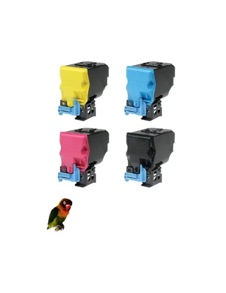 4 Toner compatibles con Epson WorkForce AL-C300