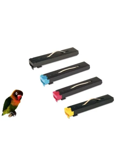 4 Toner compatibles con  Xerox DocuColor 240, 242, 250, 252, WorkCentre 7765, 7775, 7655, 7665