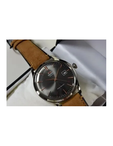 Reloj hombre automático Orient Bambino FAC08003A v4. correa cuero