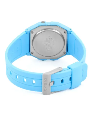 RELOJ digital Casio Azul Cielo F-91WC-2A UNISEX CASIO