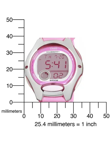 Reloj mujer Casio digital sport lw200-4b cronografo multi - led -resina - water resist