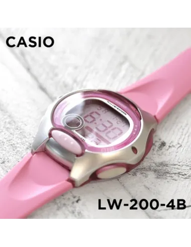 Reloj mujer Casio digital sport lw200-4b cronografo multi - led -resina - water resist