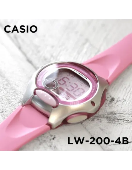 Reloj mujer Casio digital sport lw200-4b cronografo multi - led -resina - water resist