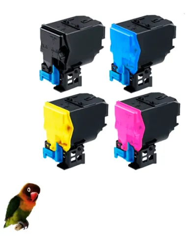 4 Toner Compatibles Konica Minolta Bizhub C3110 TNP51