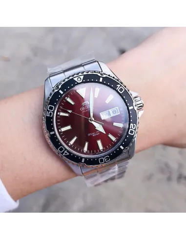 Reloj Automático Hombre Orient Kamasu Mako III buceo correa acero
