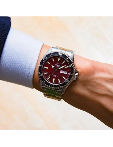 Reloj Automático Hombre Orient Kamasu Mako III buceo correa acero