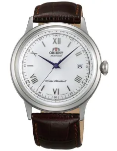 Reloj automático hombre ORIENT Bambino FAC00009W dial blanco 40.5mm correa cuero 2