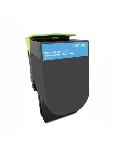 Toner compatible Negro con Lexmark CX317 CX417 CS317 / CS417 / CS517