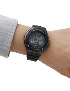 RELOJ Casio digital w-216h-1b water resistant 50m 2