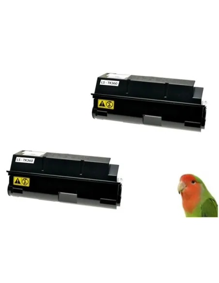 pack 2 TONER KYOCERA MITA TK 360 COMPATIBLES PARA FS4020DN