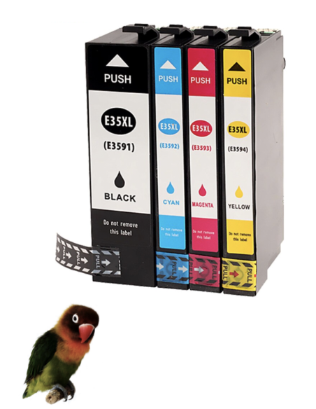 copy of Tinta Negra x EPSON T3591 / T3581 (35XL)  WF4720 WF4725  WF4730 WF4735 WF4740